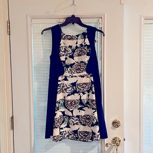 French Connection fit and flare dress.